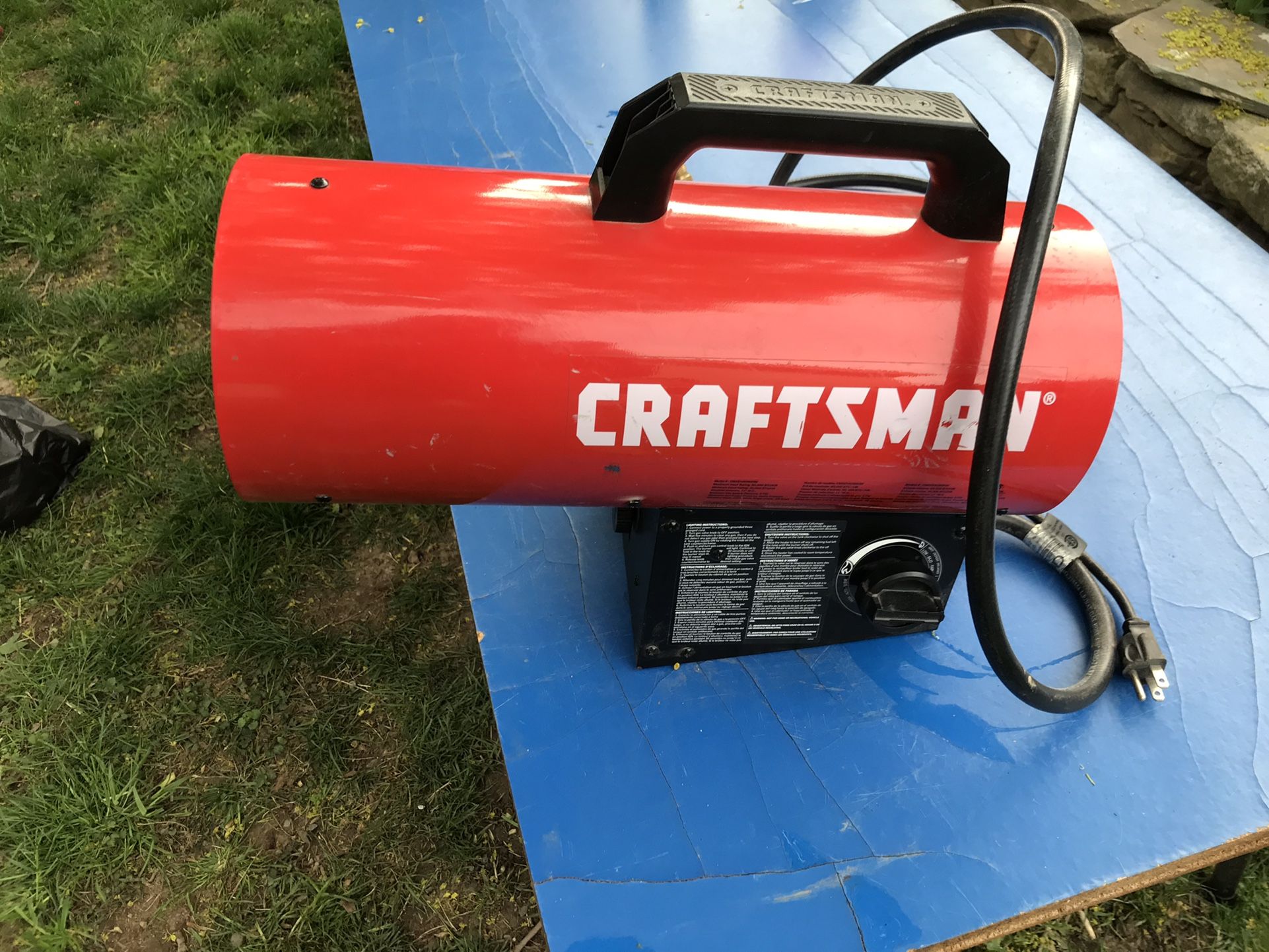 Craftsman Propane Torpedo Heater 