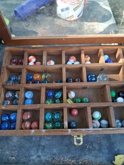 Vintage marble collection set...$45obo