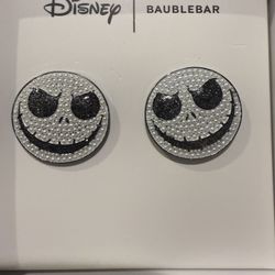 DISNEY BAUBLEBAR The Nightmare Before Christmas Jack Skellington Earrings (NEW)