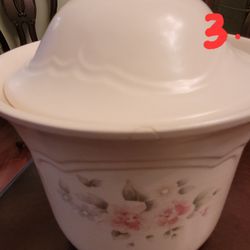 Pfaltzgraff tea rose hot sale canisters