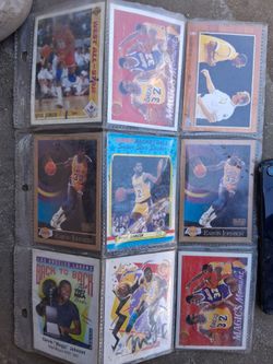 Magic Johnson Lakers Basketball Card Lot