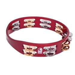 Toca 10” ColorSound Tambourine - Red