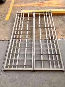 Aluminum Atv/lawnmower folding ramp