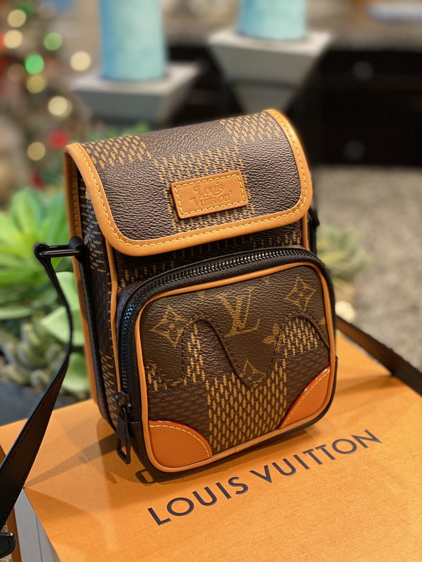 Louis Vuitton Virgil Abloh x Nigo Collection 2020-21 Nano Amazone Messenger ( Hard to find ) Limited Edition 2020 ( 💯 % Authentic ) BRANDNEW