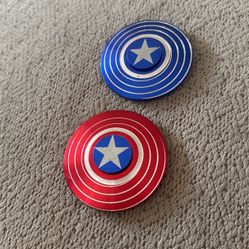 Metal Fidget Spinner- Captain America 