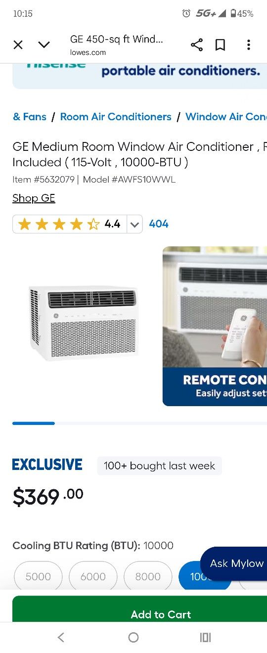 LG Smart Air Conditioner
