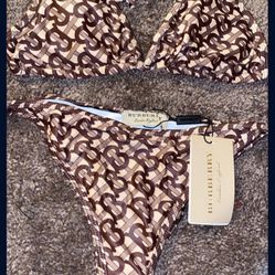 BURBERRY BIKINI SIZE MED LAST ONE 