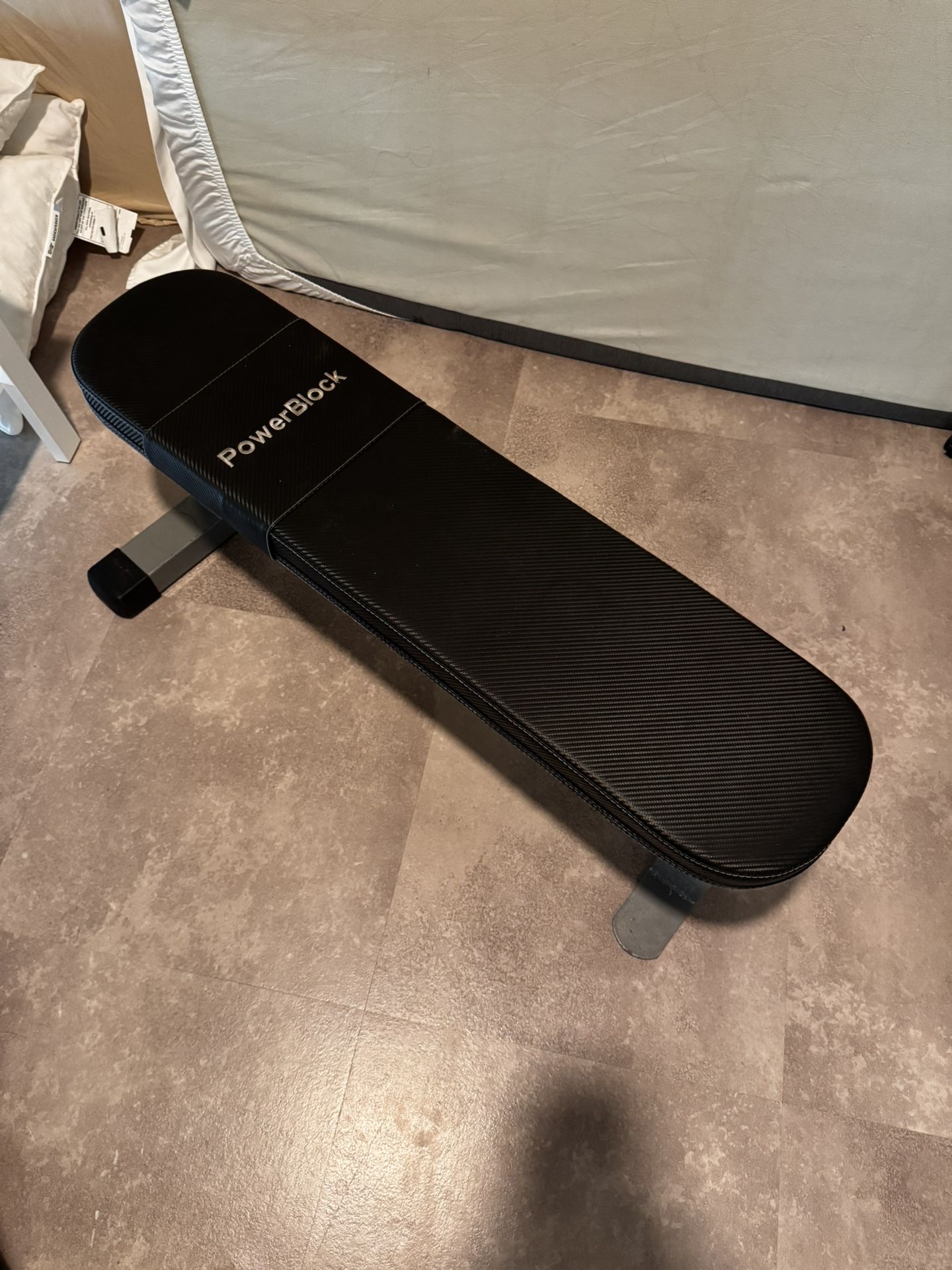 Power Block Sport Travel Weight Flat Bench