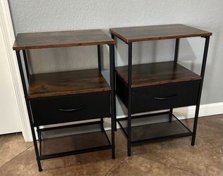 (NEW) Set of 2 Nightstands