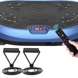 AXV Vibration Plate Exercise Machine Whole Body Workout Power Vibrate Fitness Platform Vibrating Machine Exercise Board for Weight Loss Shaping Toning