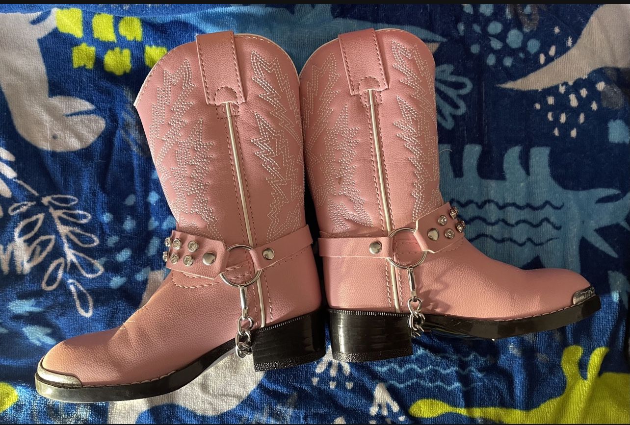 Size 9 Little Girl Boots New No Box $20