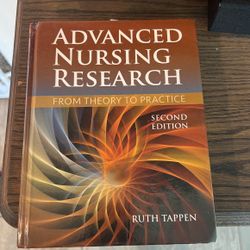 Advanced Nursing Research Textbook