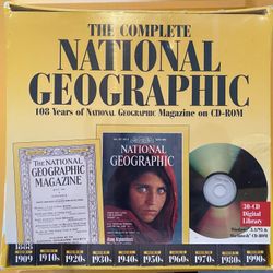 Complete National Geographic Magazine On CD ROM