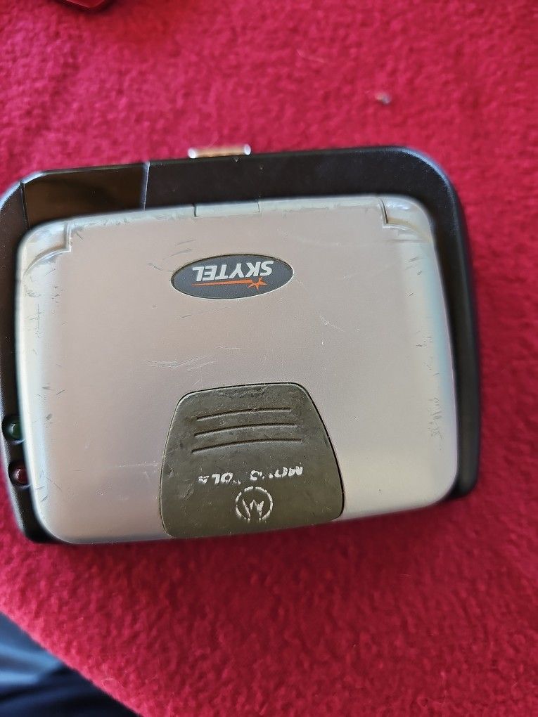 Motorola Timeport P935 Téléavertisseur 2 Voies - Vintage Années 2000 - Argent - Pour Pièces