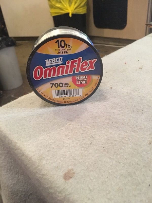 ZEBCO Omniflex 10lb 700 yards fishing line - ZS4160