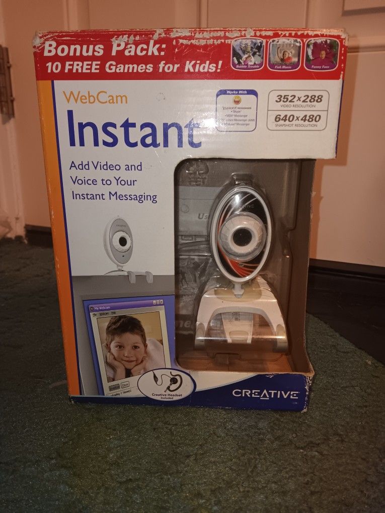Creative Labs Webcam Instant VF0040WM