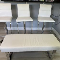 Counter Bar Stools And Bench 