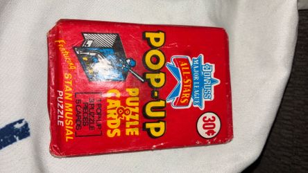 Stan Musial all stars Pop up puzzle and cards