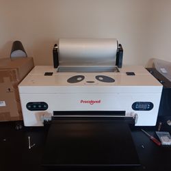 Dtf PRINTER + HEAT PRESS + SUBLIMATION PRINTER + ACCESSORIES