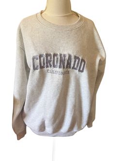 Coronado California Crewneck Sweatshirt Sz xl cotton unisex