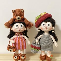 🧶Handmade with love: Cute Crochet girl