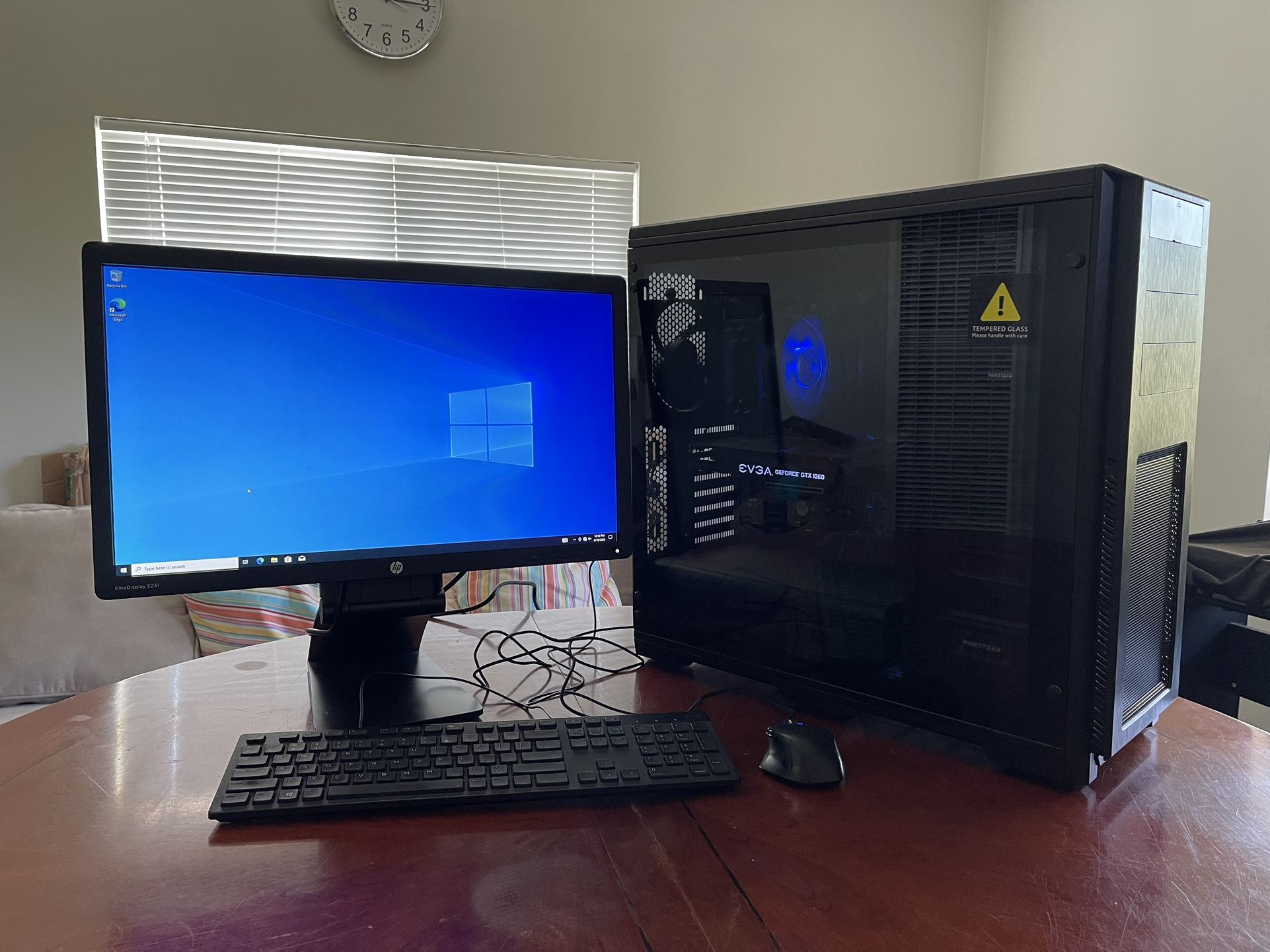 Gaming PC with Monitor, Keyboard, Mouse