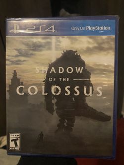 Shadow Of The Colossus Video Game Ps4