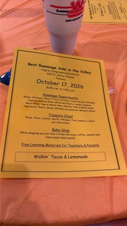RUMMAGE SALE