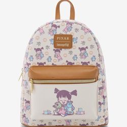 Pixar Loungefly monsters inc boo dolls mini backpack