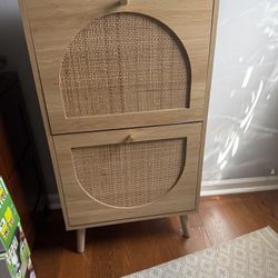 Shoe cabinet 37”x9”x24