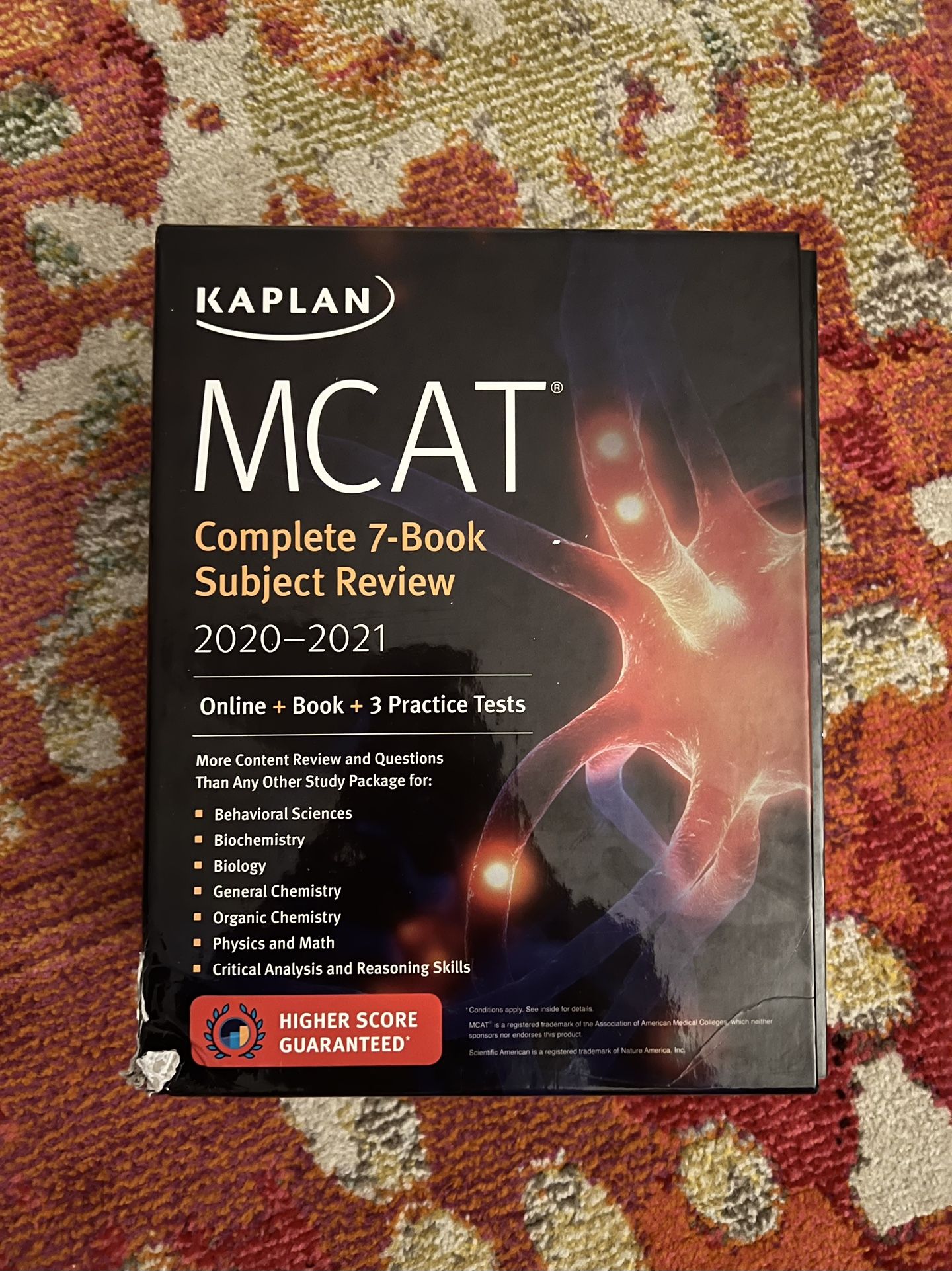 Kaplan 2020 21 MCAT Prep 7 subject Set