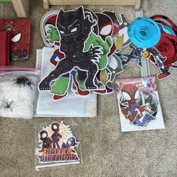 Spidey And Friends/Spiderman Birthday Decor