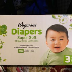 Wegmans Size 3 Diapers 