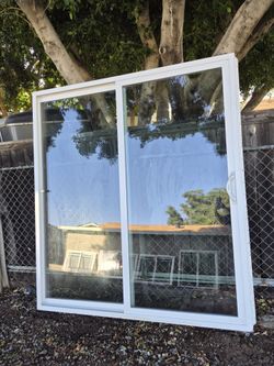 Sliding glass door 72x80