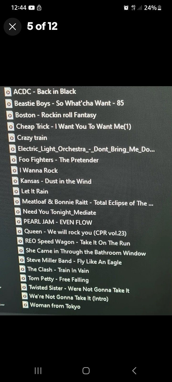 Classic Rock Usb Hit Songs 70's 80's And 90's 