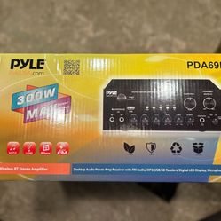 🥁🎤🎸(NEW) Wireless BT Stereo Amplifier 