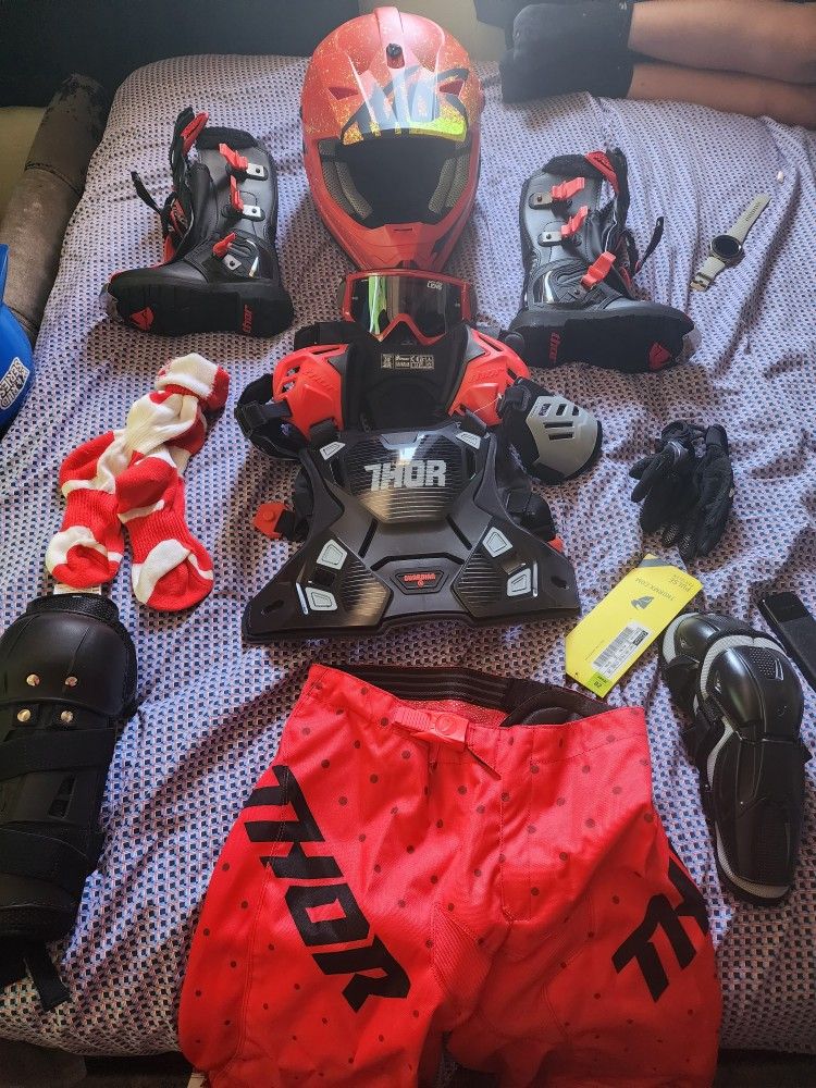 Thor Dirt Bike/Quad Gear For Kids