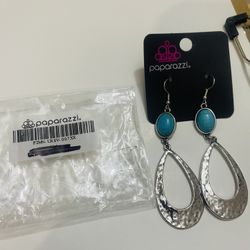 Turquoise teardrop earrings