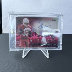 2024 Topps Midnight Trey Benson Horizon Signatures Rookie Auto RC Cardinals