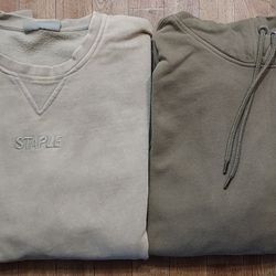 Jeff STAPLE Crewneck Sweater & Northface Hoody Size XL $29 For Both