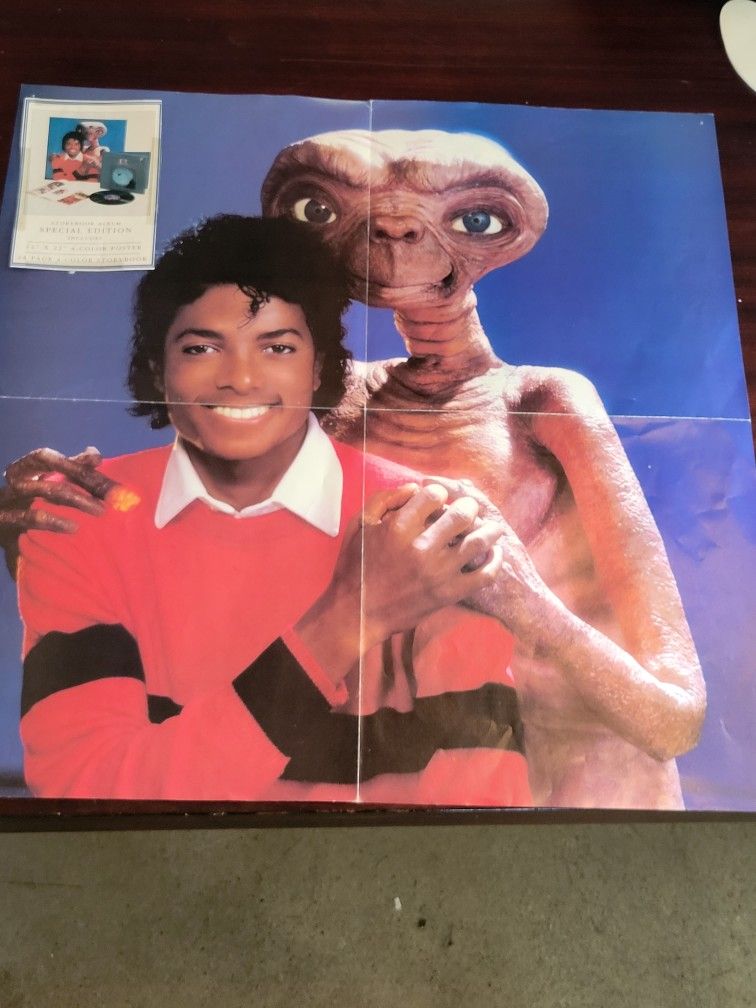 Michael Jackson ET The Extr-terrestrial Poster