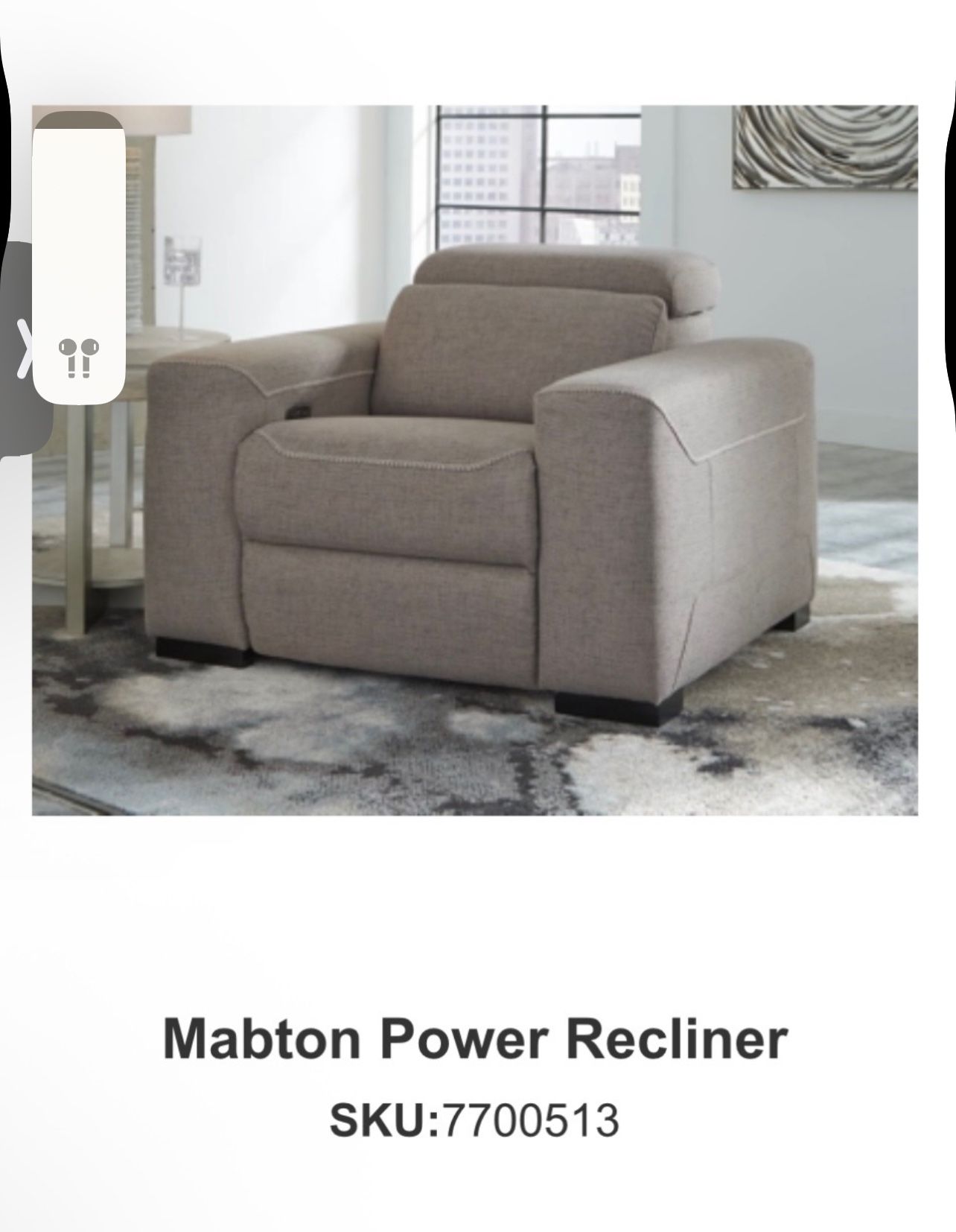 Power Recliner Sofa