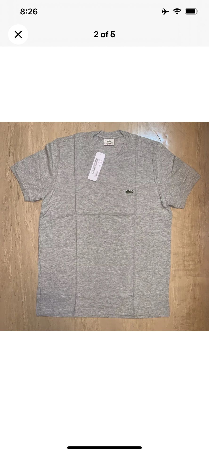 LACOSTE ROUND-NECK CLASSIC FOR MEN