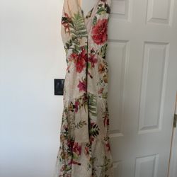 New Womens Melonie T Floral Dress Size 4