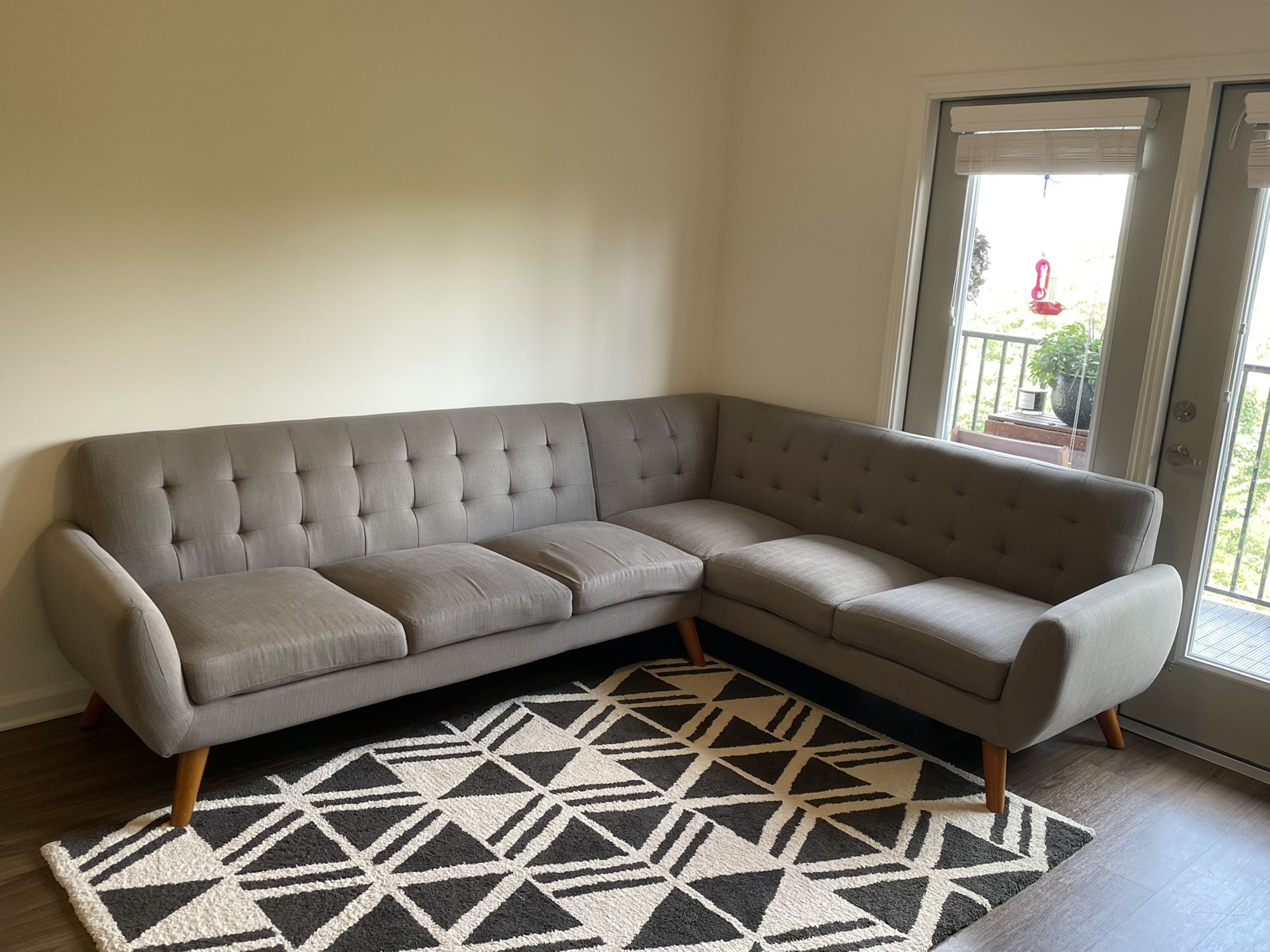 Grey Sectional Couch