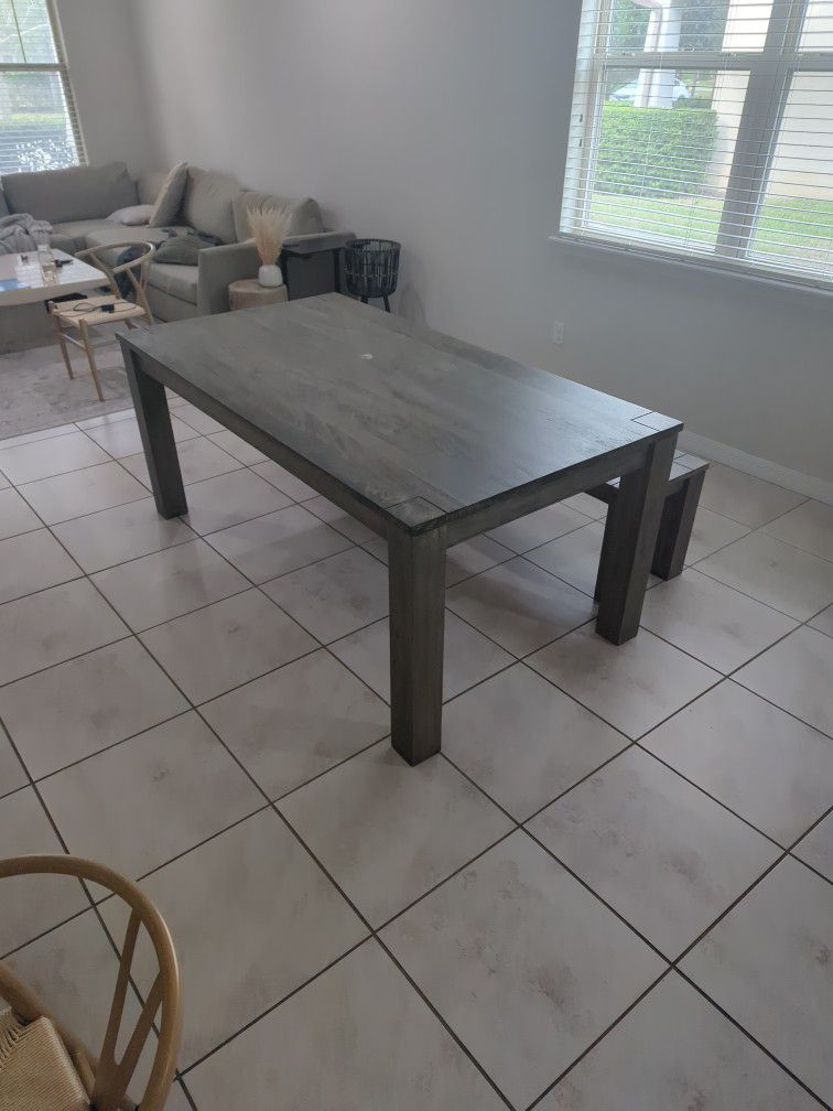 Kitchen Table with Bench