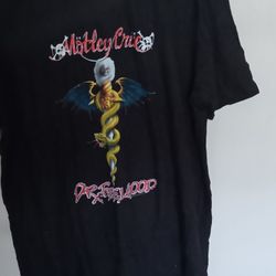 Vintage Y2k Motley Crue Dr Feel-good Tshirt Size Xl