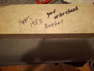 1983 Topps baseball cards