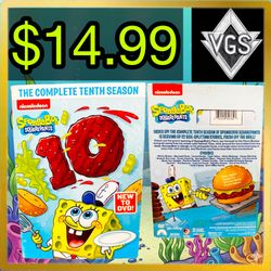 *SEALED* SpongeBob SquarePants: The Complete Tenth Season DVD