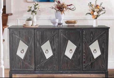 60" Modern Sideboad Buffet Cabinet,